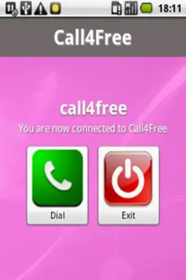 Call4Free android App screenshot 1