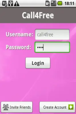 Call4Free android App screenshot 3